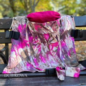 "Magenta pink bunny" baby carrier