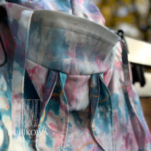 "Bubble gum bunny" baby carrier