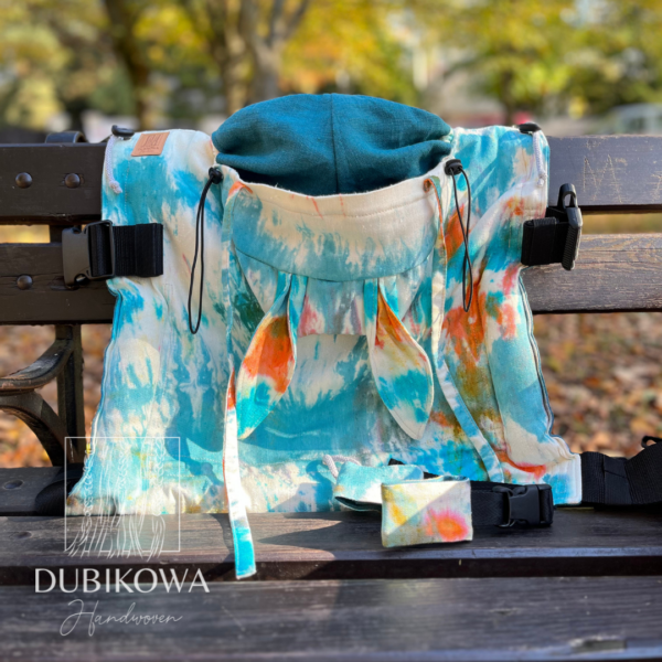"Tropical bunny 1" baby carrier