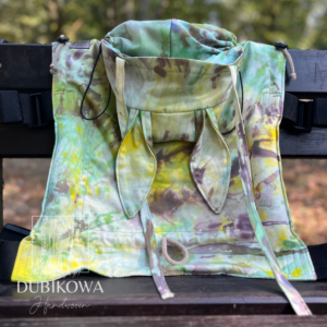 "Grass bunny" baby carrier