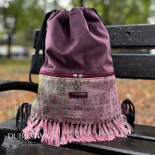 "Purple cashmere" backpack